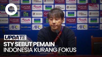 Shin Tae-Yong - Video Shin Tae-yong: 2 Gol China Terjadi Karena Pemain Kurang Konsentrasi - sport.detik.com - China - Indonesia