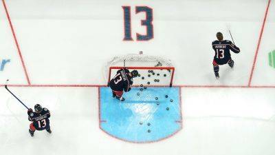 Johnny Gaudreau - Blue Jackets honor Johnny Gaudreau with emotional tributes in Columbus' first home game since his death - foxnews.com - state New Jersey - state Ohio