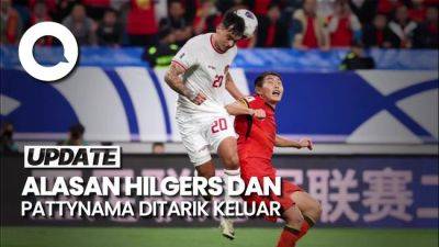 Mees Hilgers - Shin Tae-Yong - Video Alasan Hilgers dan Pattynama Diganti oleh Shin Tae-yong - sport.detik.com
