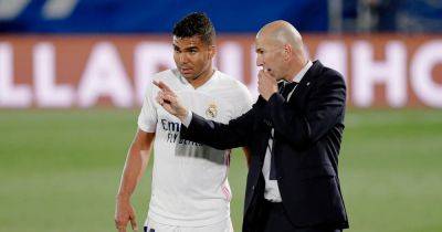 Casemiro has already sent Zinedine Zidane message to Manchester United amid links