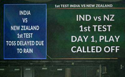 Not Only Rain, Technological Hurdle Ruined India vs New Zealand 1st Test Day 1 - Here's How