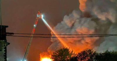 LIVE: Firefighters tackle huge blaze with people urged to 'avoid area' - latest updates