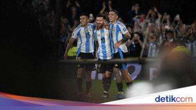 Lionel Messi - Julian Alvarez - A.Di-Serie - Wonderkid Como Dapat Pujian dari Lionel Messi - sport.detik.com - Argentina - Bolivia