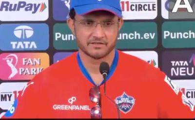 Sourav Ganguly Appointed Director Of Cricket At JSW Sports, But Won't Be In Charge Of Delhi Capitals For 2 Years. Here's Why