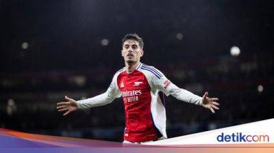 Mikel Arteta - Gabriel Jesus - Kai Havertz - Alexander Isak - Havertz Sedang Sip, tapi Tak Dianggap Solusi Jangka Panjang Arsenal - sport.detik.com