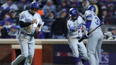 Max Muncy - Jack Flaherty - Dodgers roll past Mets in Game 4, take 3-1 lead in NLCS - ESPN - espn.com - New York - Los Angeles