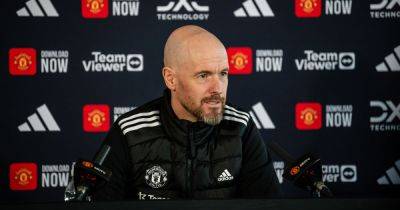 Erik ten Hag press conference live Manchester United updates and team news for Brentford fixture