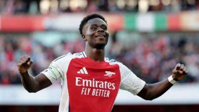 Saka's injury is not serious, Arsenal boss Arteta says