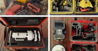 Police find £80,000 worth of suspected stolen power tools as two people arrested - manchestereveningnews.co.uk - county Centre