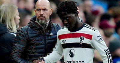 Manchester United midfielder Kobbie Mainoo out for ‘a few weeks’ with injury