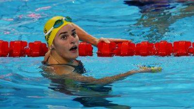 Kaylee Mackeown - Australia's McKeown pulls out of World Cup over mental health - channelnewsasia.com - Australia