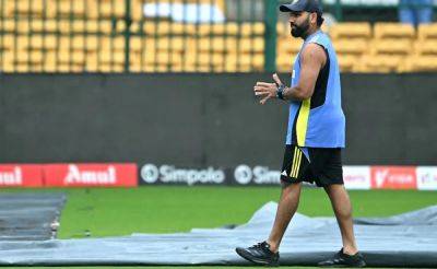 Virat Kohli - Rohit Sharma - Ravichandran Ashwin - Tom Latham - Jasprit Bumrah - India vs New Zealand, 1st Test Day 5 Weather Report: Rain To Aid Rohit Sharma And Co's Cause In Defending 106? - sports.ndtv.com - New Zealand - India