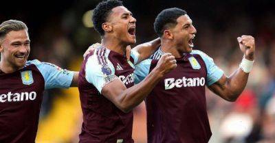 Aston Villa come from behind to win at Fulham