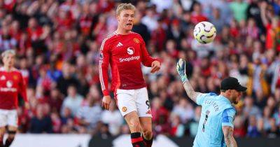 Man United star Rasmus Hojlund pokes fun at Porto social media blunder after goal vs Brentford