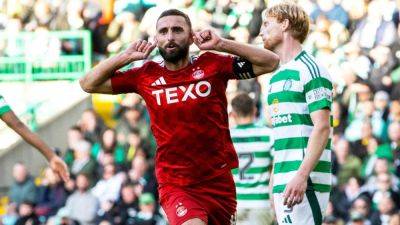 Aberdeen come back to hold Celtic in summit clash