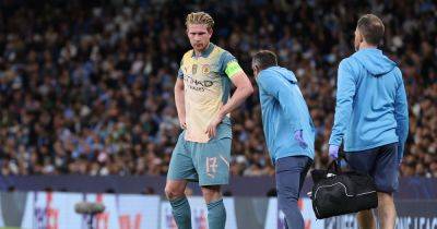 De Bruyne, Rodri, Bobb - Man City injury news and return dates ahead of Fulham