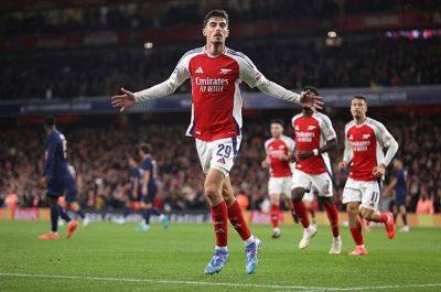 Arsenal beat PSG in Champions League duel, Man City on fire in Bratislava