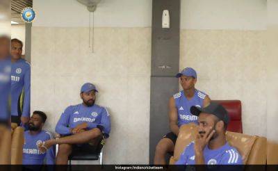 Rohit Sharma - T.Dilip - Yashasvi Jaiswal - Mohammed Siraj - Litton Das - Kl Rahul - Watch: Snubbed For Impact Fielder Medal, Rohit Sharma's Stunned Reaction Says It All - sports.ndtv.com - Switzerland - India - Bangladesh