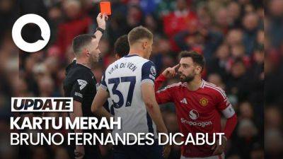 Video: Kartu Merah Dibatalkan, Bruno Fernandes Terbebas dari Skorsing