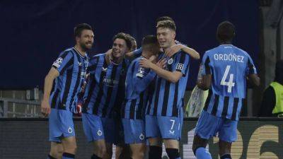 Tzolis strike gives Club Brugge 1-0 win over Sturm Graz