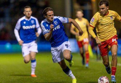 Gillingham manager Mark Bonner explains absence of Armani Little and Elliott Nevitt from the squad at Bradford City