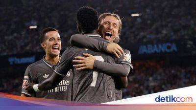 Celta Vs Madrid: Umpan Modric Jadi Pembeda