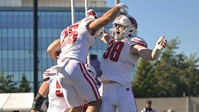 Wisconsin strength and conditioning coach dives in lake after Northwestern win - ESPN