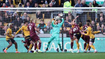 Bernardo Silva - Wolverhampton Wanderers - Phil Foden - Nelson Semedo - Jose Sa - Chris Kavanagh - Gary Oneil - John Stones nets controversial last-gasp winner for Manchester City - rte.ie