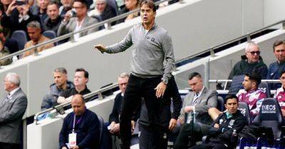 Yves Bissouma - West Ham - Julen Lopetegui - Tottenham Hotspur - Micky Van-De-Ven - Julen Lopetegui plans talks with Mohammed Kudus after red card at Tottenham - breakingnews.ie - Sudan - Ghana