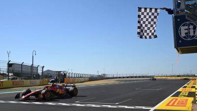 Charles Leclerc leads home a Ferrari one-two at US Grand Prix