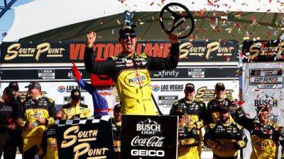 Joey Logano - Kyle Busch - Daniel Suarez - Christopher Bell - Team Penske - Williams - Logano first NASCAR driver to clinch spot championship berth - ESPN - espn.com