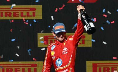 Charles Leclerc Wins US Grand Prix As Lando Norris, Max Verstappen Clash