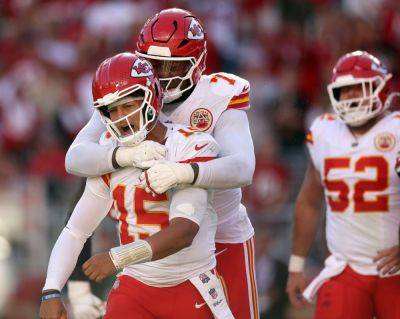 Tom Brady - Travis Kelce - Andy Reid - Kyle Shanahan - Ezra Shaw - Williams - Brandon Aiyuk - Chiefs Remain NFL's Only Undefeated Team Despite Having Every Reason To Be Losing - foxnews.com - San Francisco - county Santa Clara