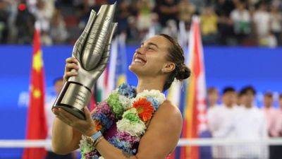 Iga Swiatek - Sabalenka determined to stay world number one after leapfrogging Swiatek - channelnewsasia.com - France - Australia - Belarus - Poland - Saudi Arabia