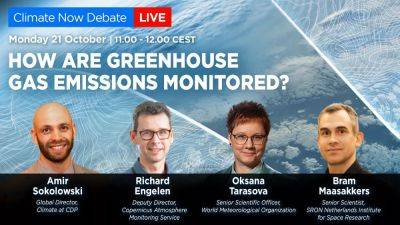 Live. Climate Now Debate: How are greenhouse gas emissions monitored?