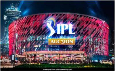 IPL Auction To Clash With India-Australia First Test? Report Reveals Expected Dates And Venue - sports.ndtv.com - Australia - India - Saudi Arabia