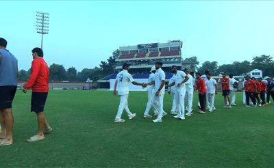 Sheldon Jackson - International - Delhi Survive Final Day, Deny Tamil Nadu Outright Win In Ranji Trophy Group D - sports.ndtv.com - Washington - India