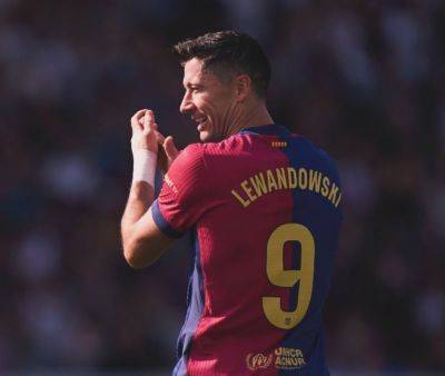 Robert Lewandowski - Eric Garcia - Dani Olmo - Madrid - Pablo Torre - Fermin Lopez - Lewandowski powers five-star Barca to Sevilla rout - guardian.ng - Spain