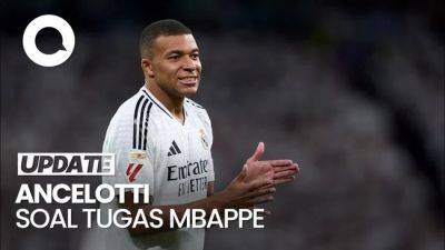 Borussia Dortmund - Carlo Ancelotti - Kylian Mbappe - Video: Tugas Mbappe Sama Seperti Benzema: Fokus Cetak Gol, Bukan Pressing - sport.detik.com
