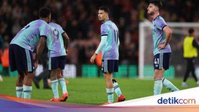 Mikel Arteta - William Saliba - Shakhtar Donetsk - Munich Di-Liga - Arteta Tuntut Reaksi Arsenal Usai Kekalahan Perdana dalam 17 Laga - sport.detik.com