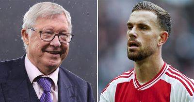 Sir Alex Ferguson's Jordan Henderson remark surprised me - It could've been damaging