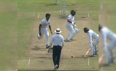 Watch: Bangladesh Bowler Misses Run Out, Hits Batter With Throw In Bizarre Incident