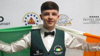 Mark Allen - Longford 13-year-old to compete in snooker tour event - rte.ie - Ireland