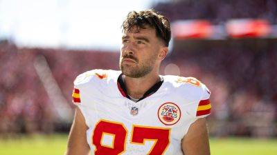 Travis Kelce mentions Super Bowl rematch hopes to George Kittle after Chiefs defeat 49ers: 'Let's do it again'