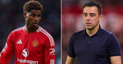 Xavi's Marcus Rashford stance and awkward chats with two Man United stars after 'talks'