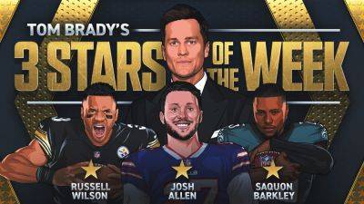 Josh Allen - Tom Brady - Tom Brady's 3 stars of Week 7, including Bills' Josh Allen - foxnews.com - New York - state Tennessee - county Cooper