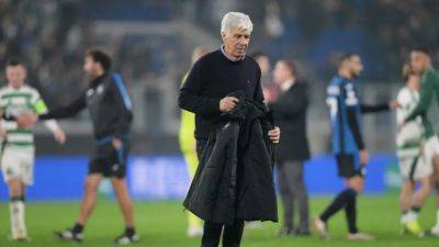 Atalanta's Gasperini rues 'cursed' 0-0 Champions League draw with Celtic