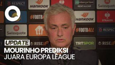 Video: Mourinho Sebut MU dan Tottenham Kandidat Juara Europa League