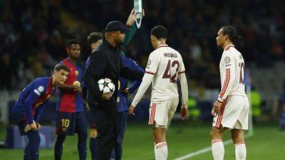 Kompany laments missed chances in Champions League loss at Barcelona