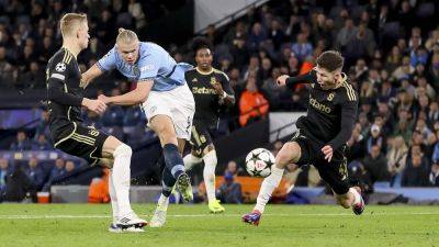 Erling Haaland on song as Manchester City set new unbeaten Champions League record